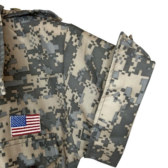 2/$30 Spirit Halloween Desert Dolly Size 8-10 Large Dress Camouflage - Picture 6 of 7